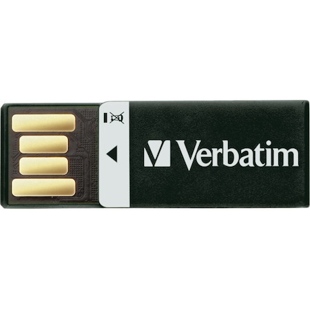 16GB Clip-it USB Flash Drive - Black