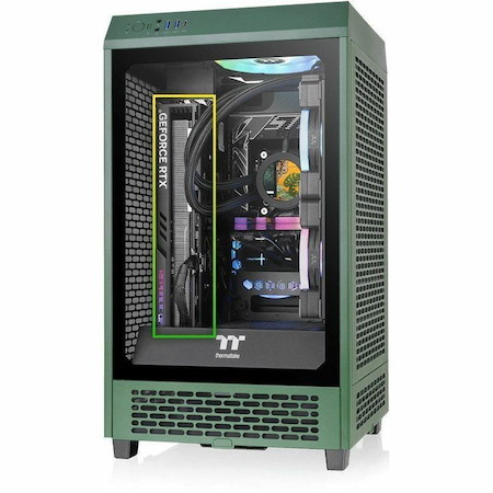 Thermaltake The Tower 200 Racing Green Mini Chassis