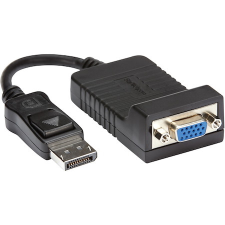 StarTech.com DisplayPort to VGA Adapter, Active DP to VGA Converter, 1080p Video DP to VGA Monitor Dongle, Latching DP Connector, Durable