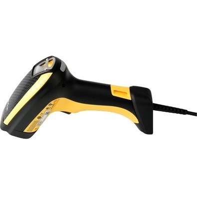 Datalogic PowerScan PD9130-K2 Handheld Barcode Scanner Kit - Cable Connectivity - Yellow