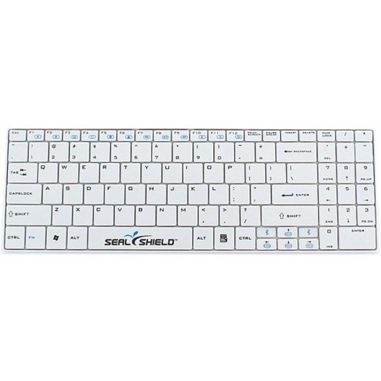 Seal Shield Cleanwipe Keyboard - Cable Connectivity - USB Interface - English (US) - White