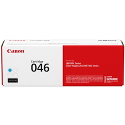 Canon 046 Original High Yield Laser Toner Cartridge - Cyan Pack