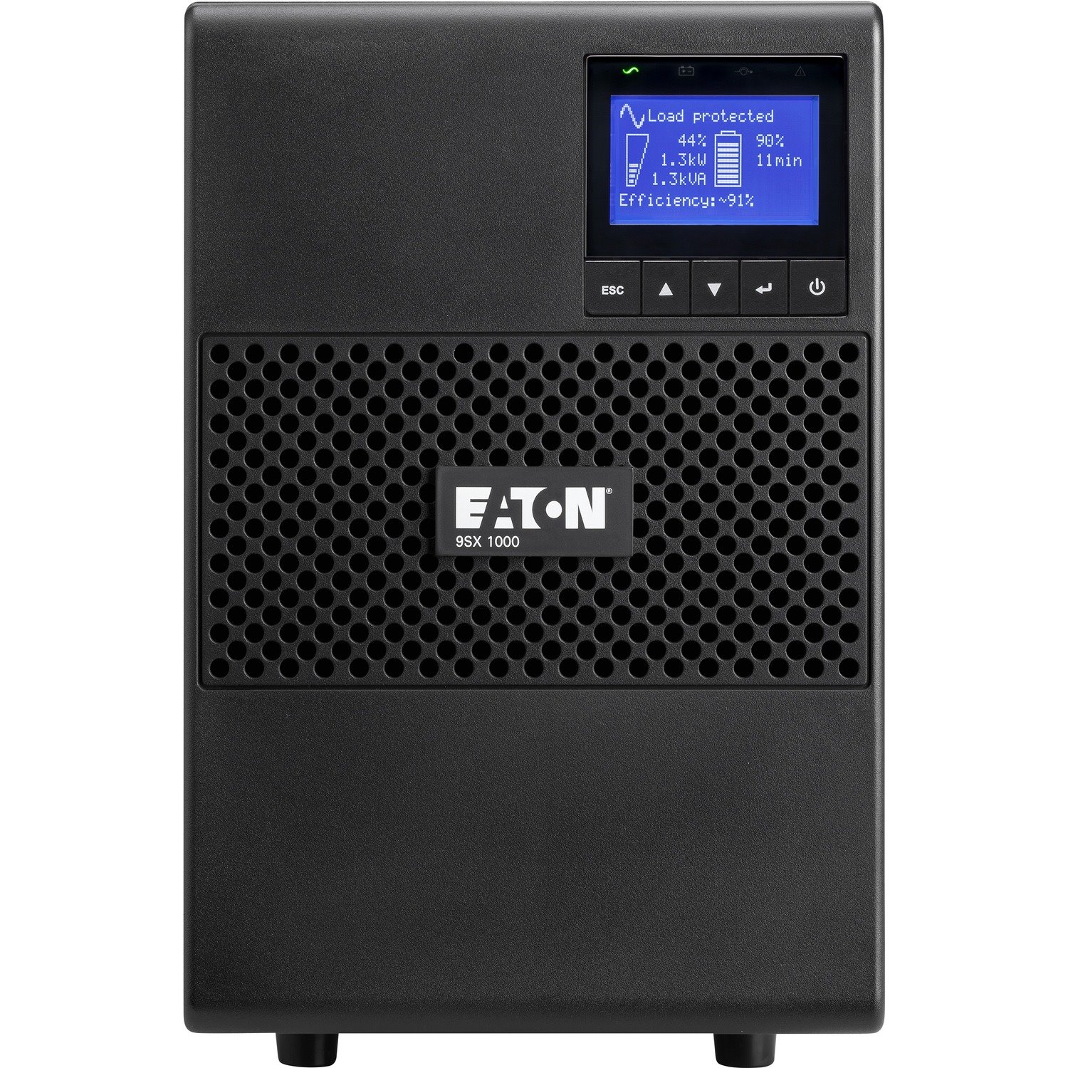 Eaton 9SX 1000VA 900W 208V Online Double-Conversion UPS - 6 C13 Outlets, Cybersecure Network Card Option, Extended Run, Tower - Battery Backup