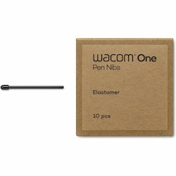 Wacom Pen Nibs Elastomer (black) for Wacom One Standard Pen - 10 pcs