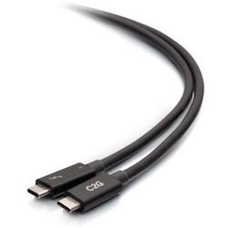 C2G 6ft Thunderbolt 4 Cable - USB C - 40Gbps - M/M