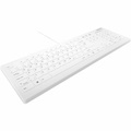 Active Key AK-C8112 Keyboard - Cable Connectivity - USB Type A Interface - White