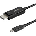 StarTech.com 6ft (2m) USB C to DisplayPort 1.4 Cable 8K 60Hz/4K - Reversible DP to USB-C or USB-C to DP Video Adapter Cable HBR3/HDR/DSC