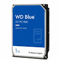 WD Blue WD10EZEX 1 TB Hard Drive - 3.5" Internal - SATA - Conventional Magnetic Recording (CMR) Method - Blue