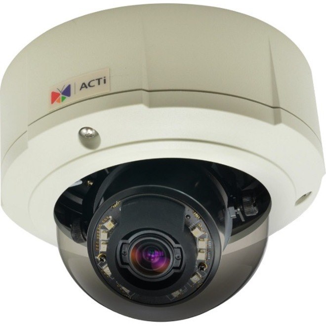 ACTi B81 5 Megapixel HD Network Camera - Colour - Dome