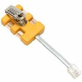 Fluke Networks 6-Wire In-Line Modular Adapter with K-Plug