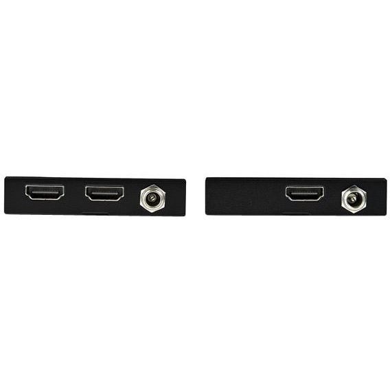 StarTech.com HDMI over CAT6 extender kit - Supports UHD - Resolutions up to 4K 60Hz - Supports HDR and 4:4:4 chroma subsampling - Extended HDMI signal at up to 165 ft. (50 m) - Use existing CAT6 cable infrastructure with a direct connection to the converter to extend your HDMI signal - HDCP 2.2 compliant