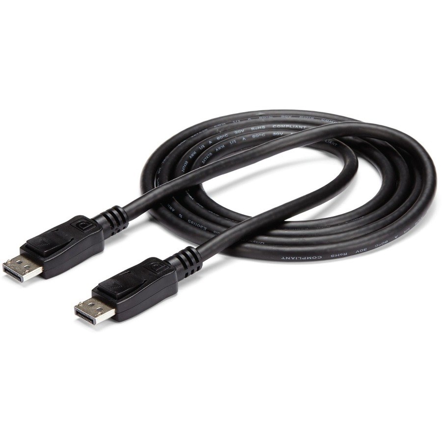 StarTech.com 1.83 m DisplayPort A/V Cable for Audio/Video Device, Monitor, Workstation, Notebook, Graphics Card, Projector - 1