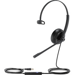 Yealink UH34 Wired Over-the-head Mono Headset - Black