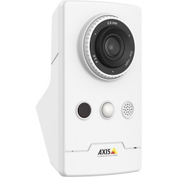 AXIS M1065-LW 2 Megapixel Full HD Network Camera - Monochrome, Color - Cube - White - TAA Compliant