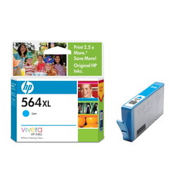 HP 564XL Original Inkjet Ink Cartridge - Cyan Pack
