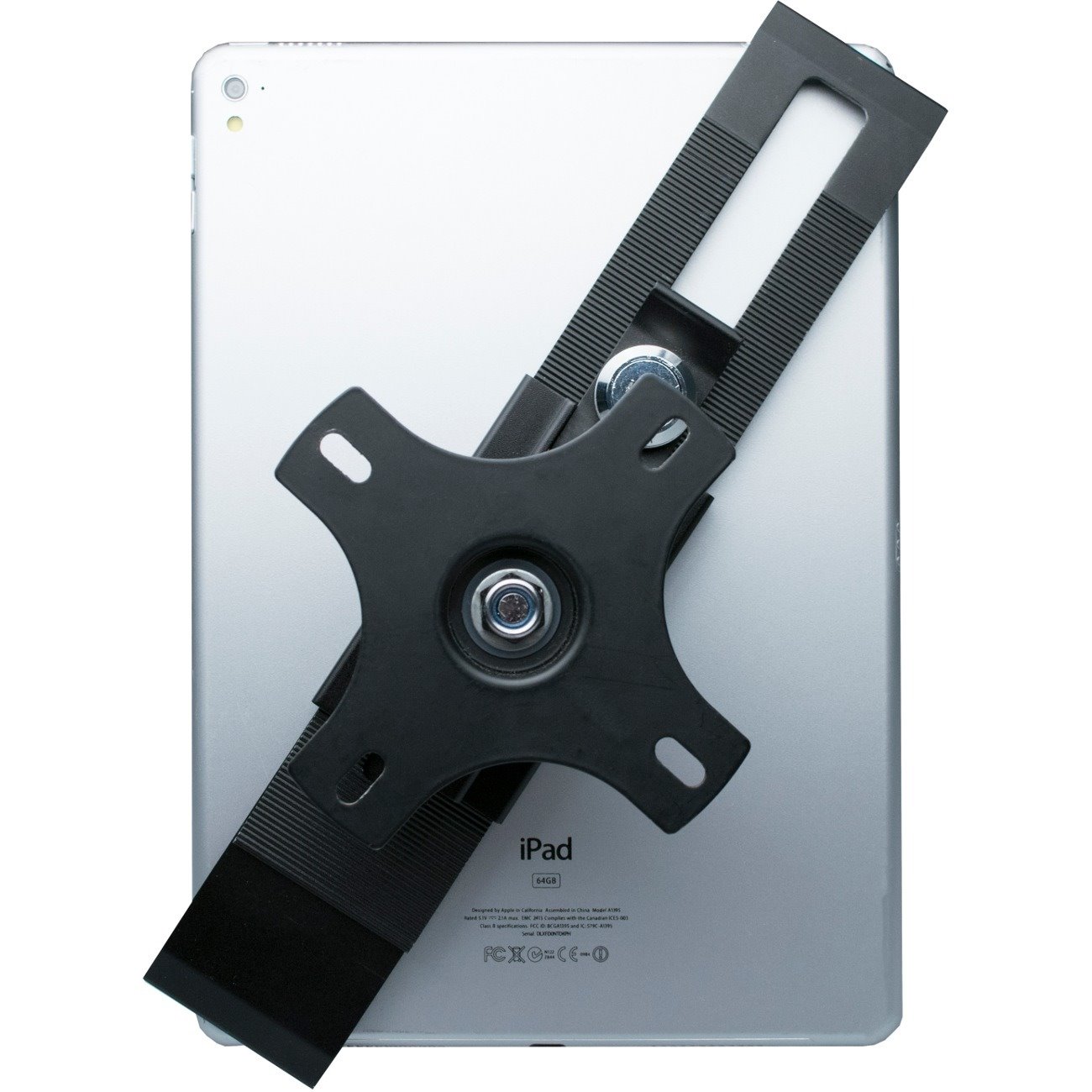 CTA Digital Compact Security Wall Mount for 7-14 Inch Tablets, including iPad 10.2-inch (7th/ 8th/ 9th Generation)