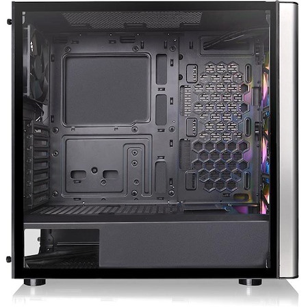 Thermaltake Level 20 MT ARGB Computer Case - Mini ITX, Micro ATX, ATX Motherboard Supported - Mid-tower - SPCC, Tempered Glass - Black