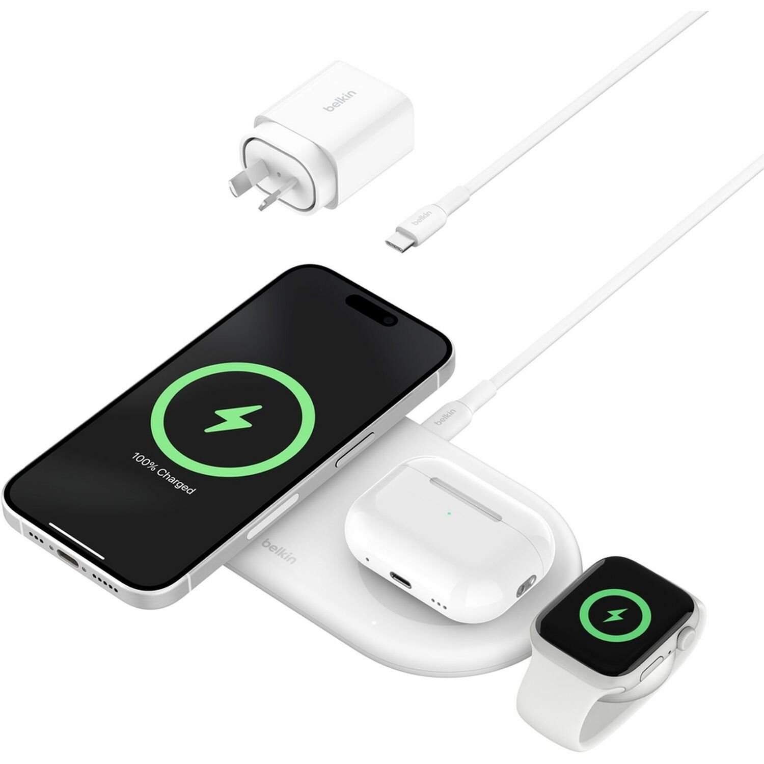 Belkin WIZ022 Induction Charger - White