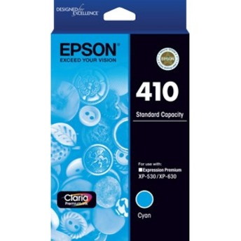 Epson Claria 410 Original Standard Yield Inkjet Ink Cartridge - Cyan Pack