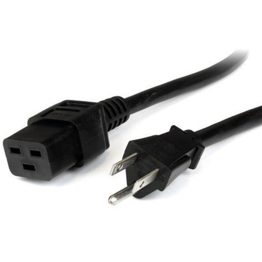 StarTech.com 8 ft Computer Power Cord - NEMA 5-15P to IEC 320 C19