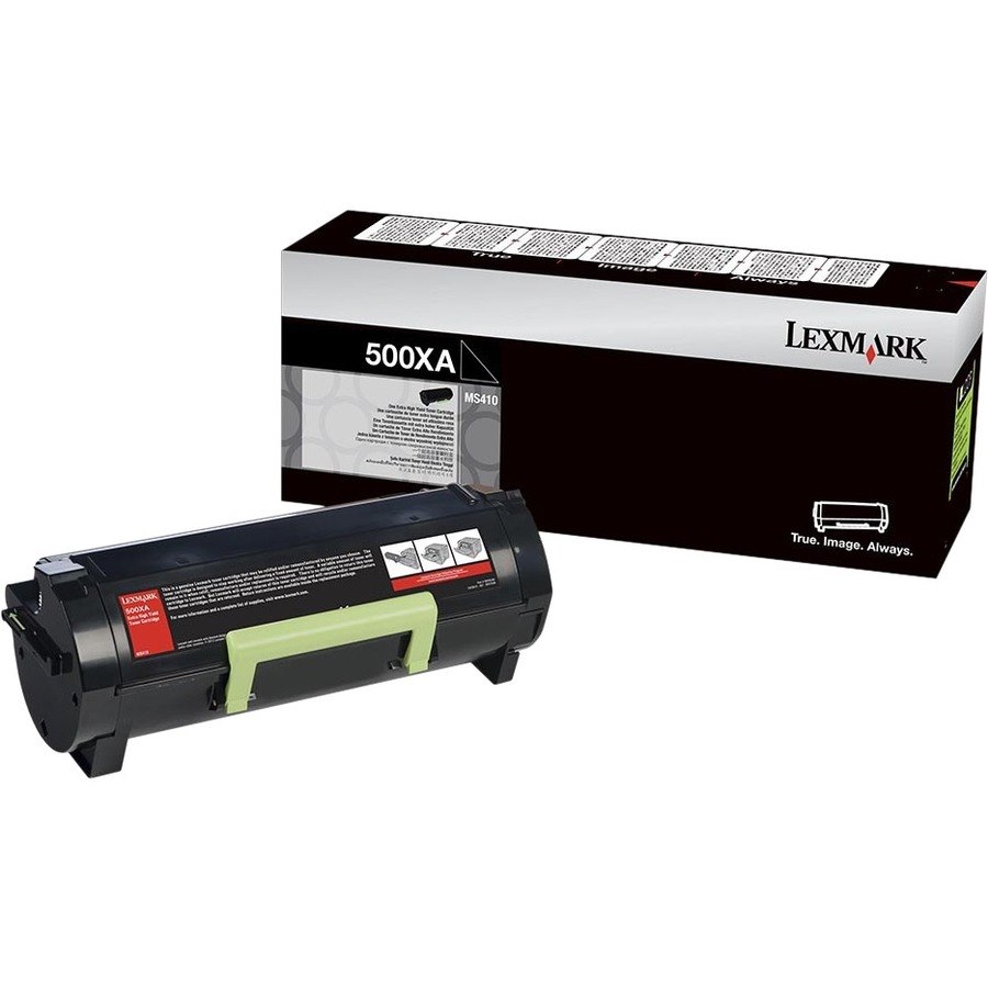 Lexmark Unison 600XA Extra High Yield Laser Toner Cartridge - Black - 1 / Pack