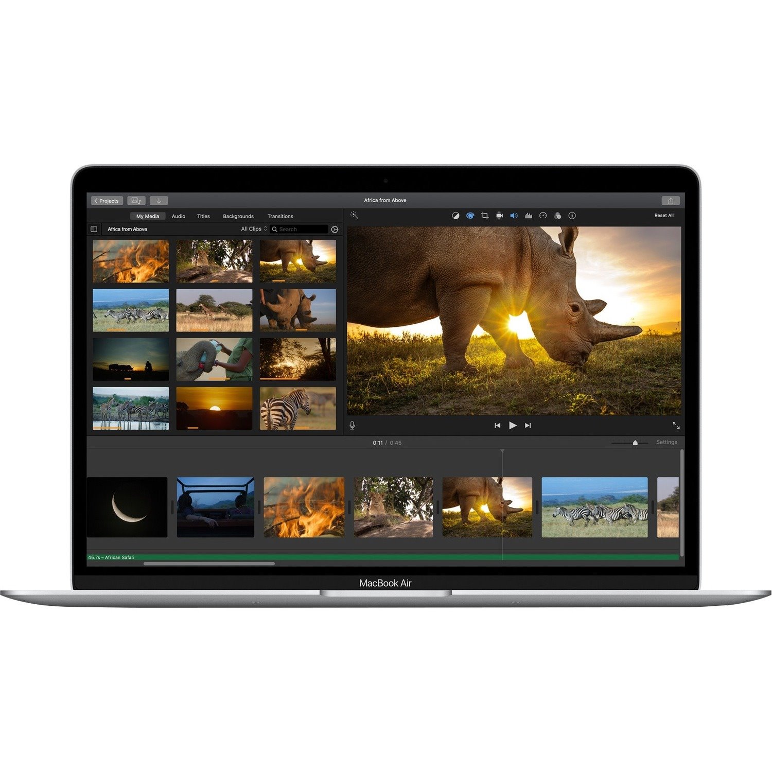 Apple MacBook Air 33.8 cm (13.3") Notebook - WQXGA - 2560 x 1600 - Apple Octa-core (8 Core) - 16 GB Total RAM - 256 GB SSD - Space Gray