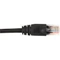 Black Box CAT5e Value Line Patch Cable, Stranded, Black, 2-ft. (0.6-m), 10-Pack