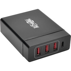 Tripp Lite by Eaton 4-Port USB Charging Station with USB-C Charging and USB-A Auto-Sensing Ports