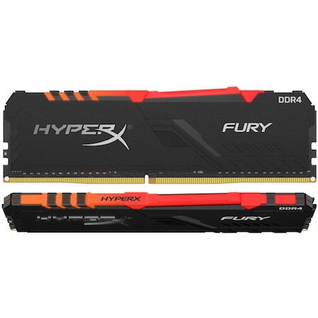 HyperX FURY RAM Module for Desktop PC - 32 GB (2 x 16GB) - DDR4-3600/PC4-28800 DDR4 SDRAM - 3600000 MHz - CL17 - 1.35 V