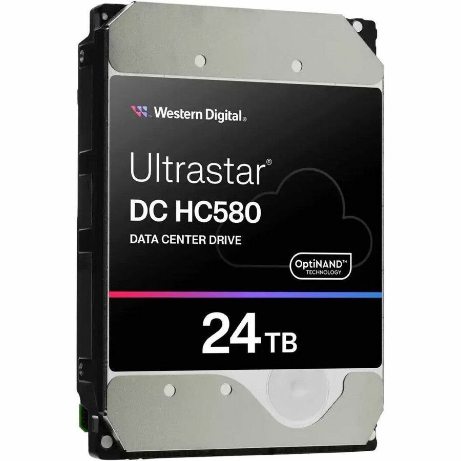 WD Ultrastar DC HC580 0F62802 24 TB Hard Drive - 3.5" Internal - SAS (12Gb/s SAS) - Conventional Magnetic Recording (CMR) Method