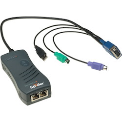 Lantronix SecureLinx Spider 1-Port Remote KVM-over-IP