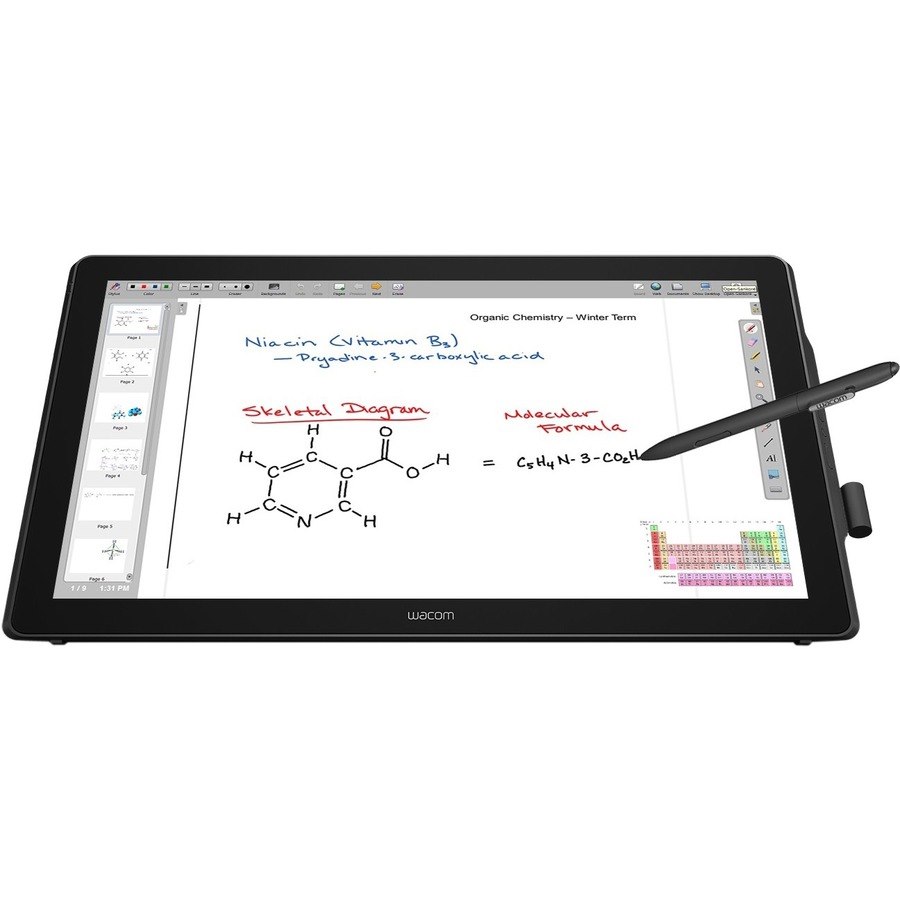 Wacom DTK-2451 Graphics Tablet - 60.5 cm (23.8") LCD - 2540 lpi - Dark Grey