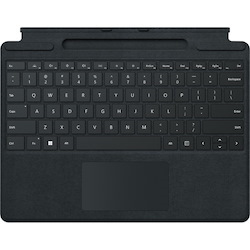 Microsoft Signature Keyboard/Cover Case with Slim Pen 2 for Microsoft Surface Pro 8, Surface Pro X Tablet - Black