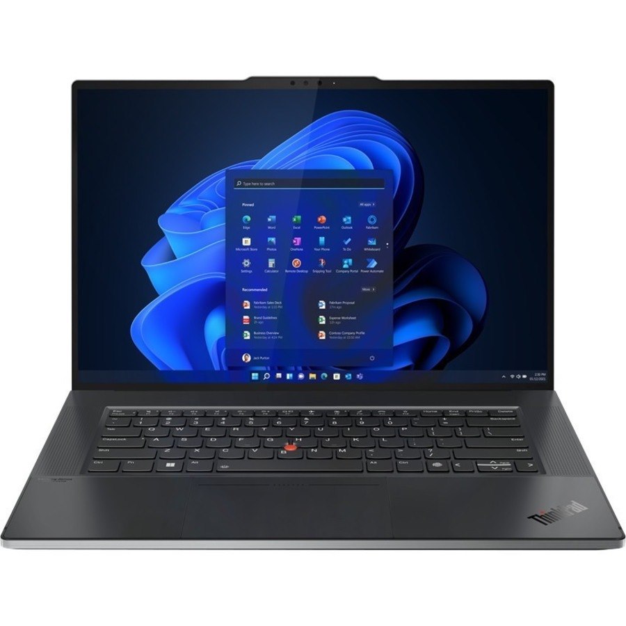 Lenovo ThinkPad Z16 Gen 1 21D4000DUS 16" Touchscreen Notebook - WUXGA - 1920 x 1200 - AMD Ryzen 7 PRO 6850H Octa-core (8 Core) 3.20 GHz - 16 GB Total RAM - 16 GB On-board Memory - 512 GB SSD - Arctic Gray, Black