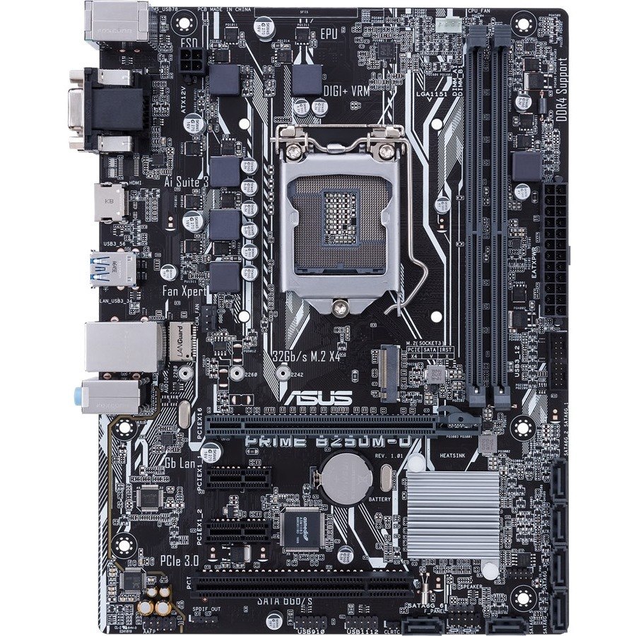 Asus Prime PRIME B650M-A WIFI II Gaming Desktop Motherboard - AMD B650 Chipset - Socket AM5 - Micro ATX
