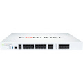 FortiGate-200F 18 x GE RJ45 (including 1 x MGMT port, 1 X HA port, 16 x switch ports), 8 x GE SFP slots, 4 x 10GE SFP+ slots, NP6XLite and CP9 hardware accelerated.
