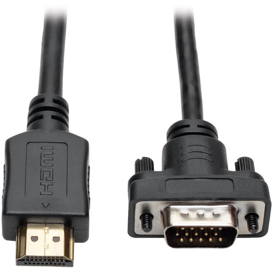 Eaton Tripp Lite Series HDMI to VGA Active Adapter Cable (HDMI to Low-Profile HD15 M/M), 6 ft. (1.8 m), TAA