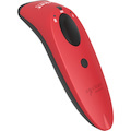 Socket Mobile SocketScan S730 Handheld Barcode Scanner - Wireless Connectivity - Red
