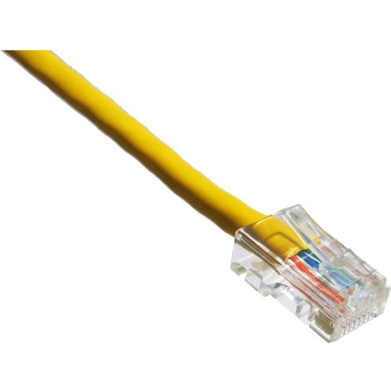 Axiom 4FT CAT6 550mhz Patch Cable Non-Booted (Yellow) - TAA Compliant