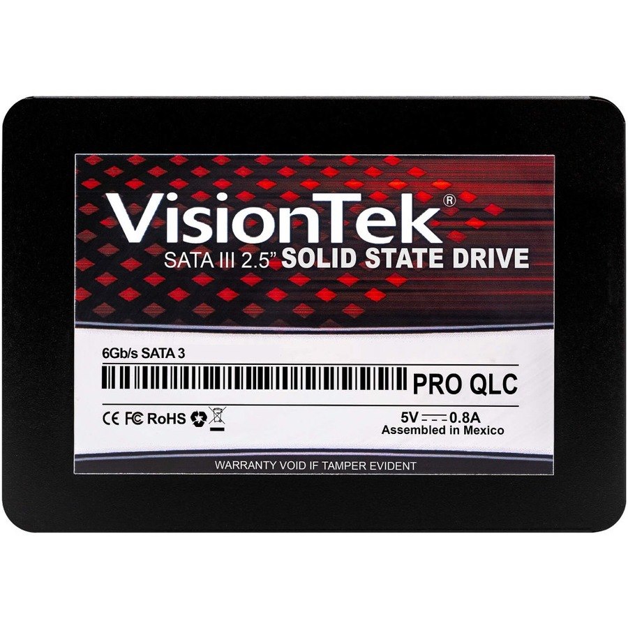 VisionTek PRO QLC 2 TB Solid State Drive - 2.5" Internal - SATA (SATA/600)