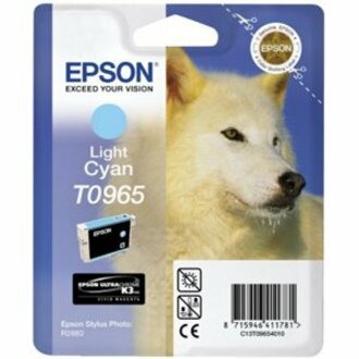 Epson UltraChrome K3 T0965 Original Inkjet Ink Cartridge - Light Cyan - 1 Pack