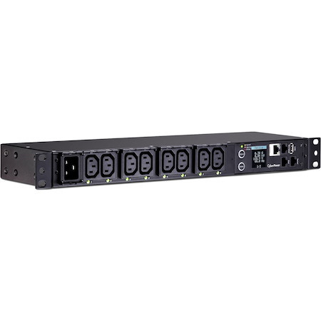 CyberPower PDU81005 100 - 120 VAC 20A Switched Metered-by-Outlet PDU