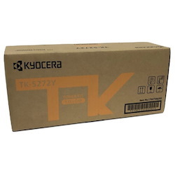 Kyocera TK-5272Y Original Laser Toner Cartridge - Yellow - 1 Each