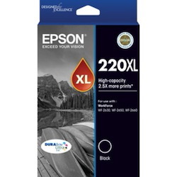 Epson DURABrite Ultra 220XL Original High Yield Inkjet Ink Cartridge - Black - 1 Pack