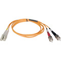 Eaton Tripp Lite Series Duplex Multimode 62.5/125 Fiber Patch Cable (LC/ST), 10M (33 ft.)