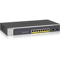 Netgear ProSafe GS510TLP 8 Ports Manageable Layer 3 Switch - Gigabit Ethernet - 1000Base-X