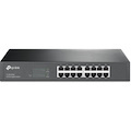 TP-Link TL-SG1016D 16 Ports Ethernet Switch - Gigabit Ethernet, Fast Ethernet - 10/100/1000Base-T