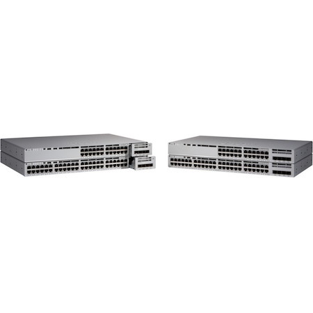 Cisco Catalyst 9200L 48-port Partial PoE+ 4x10G Uplink Switch, Network Essentials