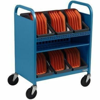 Bretford CUBE Transport Cart with Caddies - TVCT30CAD