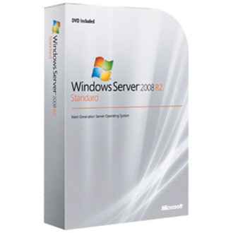 Microsoft Windows Server 2008 R.2 Standard With Service Pack 1 64-bit - License and Media - Up to 4 CPU, 5 CAL, 1 Server - OEM